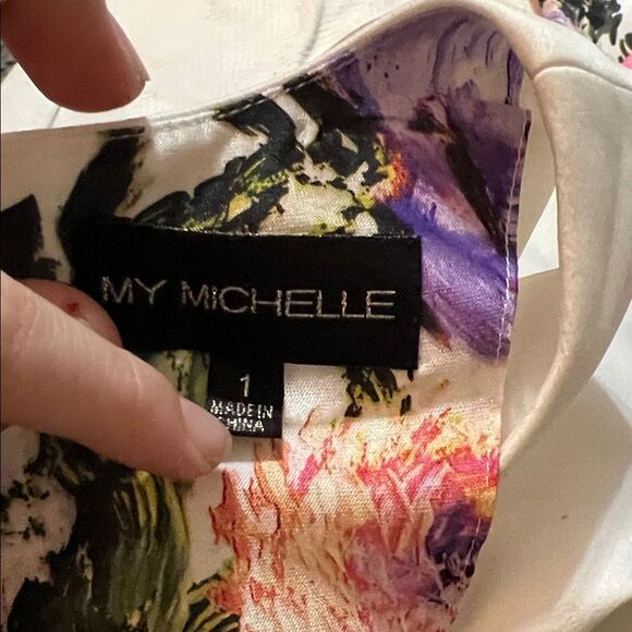 Floral Sleeveless my Michelle prom dress - Picture 6 of 6